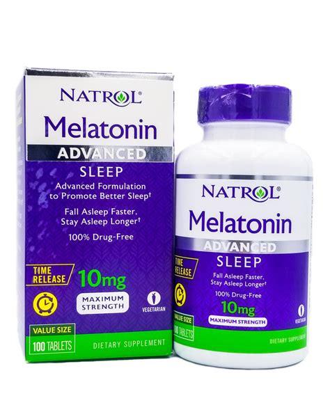 Natrol Melatonin 10mg (100 tablets) - Organics.ph