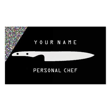 PERSONAL CHEF BUSINESS CARD TEMPLATE | Zazzle