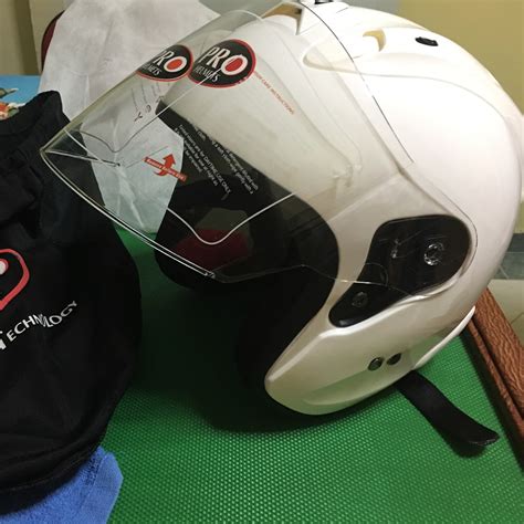 PRO Helmet, Motorcycles, Motorcycle Apparel on Carousell