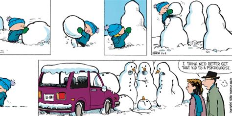 20 Best Calvin And Hobbes Snowman Comic Strips