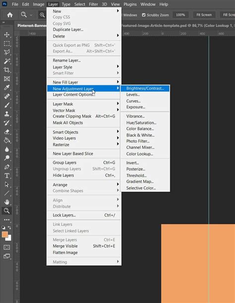 How to make an adjustment layer in Photoshop - Quora