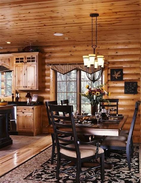 25+ Exciting Home Interior Cabin Style Design Ideas You Must See ...