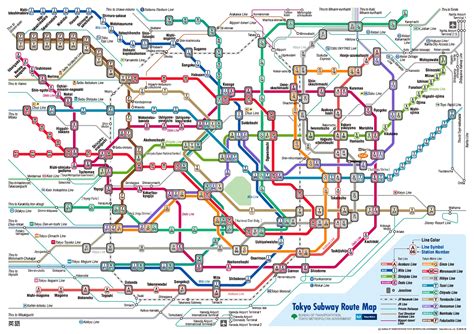 Tokyo subway maps: A guide to finding high-resolution maps of every ...