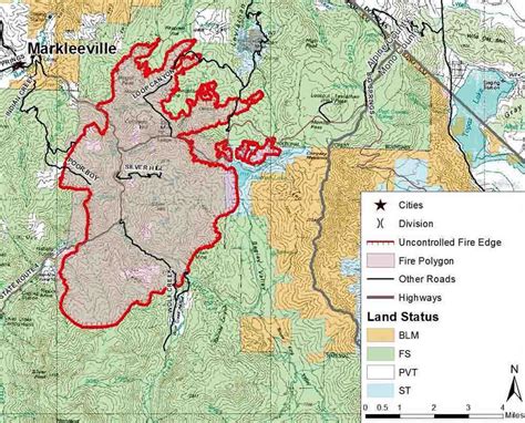 Washington Fire, near Markleeville, California - Wildfire Today