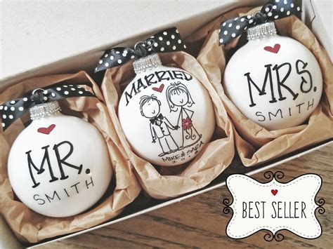 Wedding Gift Personalized Wedding Gift Wedding Ornament | Etsy