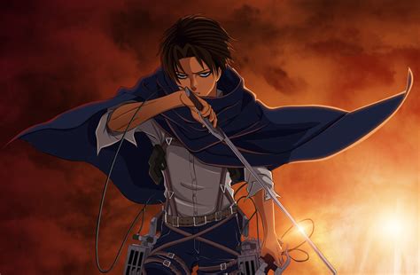 Levi Ackerman Attack on Titan Wallpaper, HD Anime 4K Wallpapers, Images ...