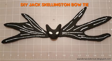 Wander. Wonder. Win.: Wander: DIY Jack Skellington Bow Tie Disney Craft