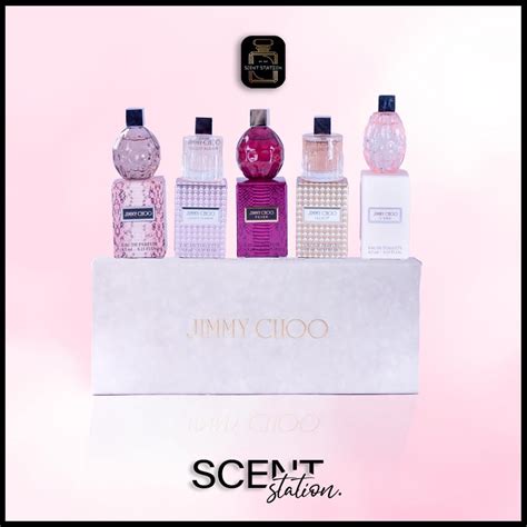 Jimmy Choo 5 Piece Miniature Perfume Collection Gift Set – Scent Station