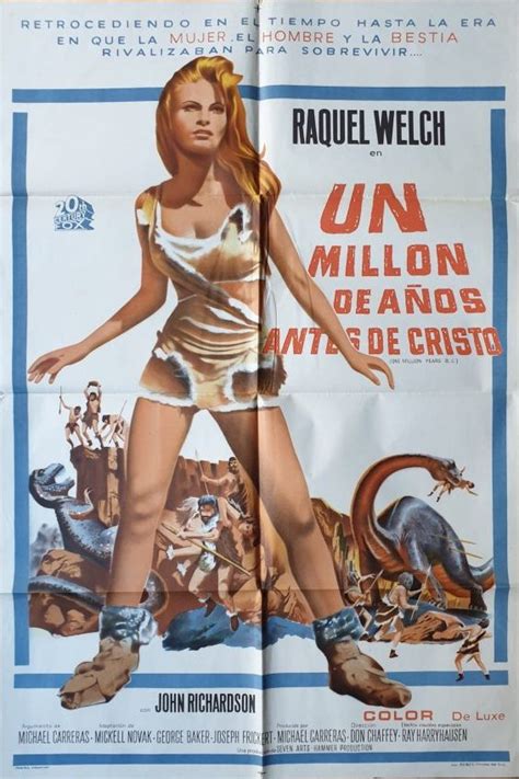 ZZZSOLD! ONE MILLION YEARS B.C. vintage Argentinean poster Raquel Welch ...