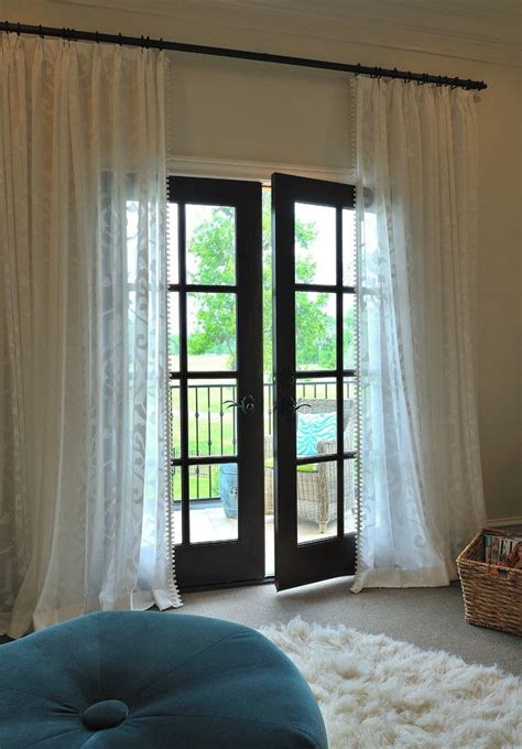 French Door Curtains That Are Functional and Gorgeous