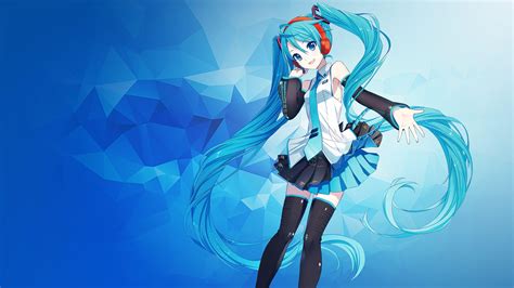 Hatsune Miku Anime Wallpaper