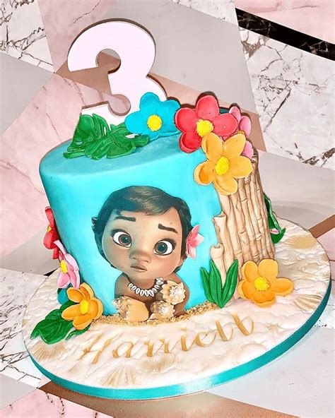 Moana Theme Cake, Moana Themed Party, Moana Birthday Party, Birthday ...