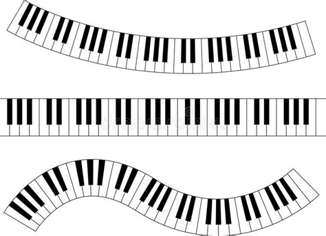 Piano keyboard. Vector illustration of piano keyboard , #affiliate, # ...