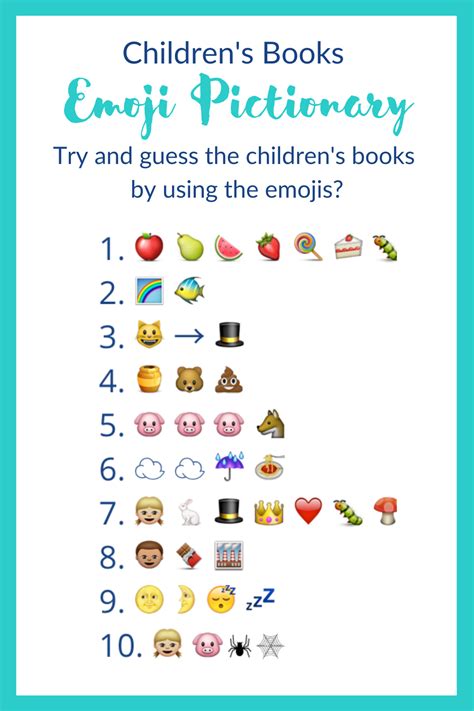 Children's Books Emoji Pictionary | Writing workshop, Writing resources ...