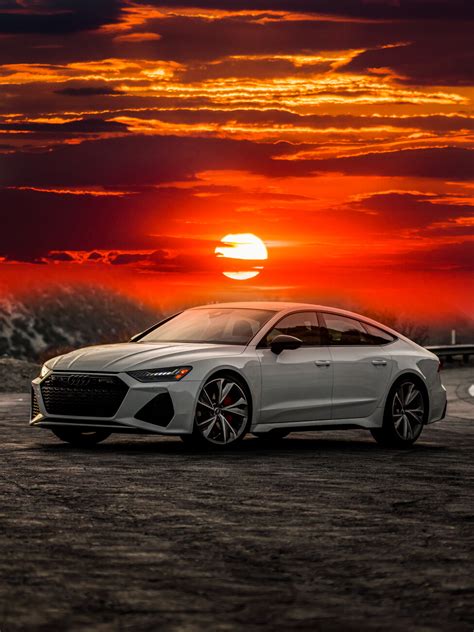 Wall Art Print | A7 Car Auto in Sunset | Europosters