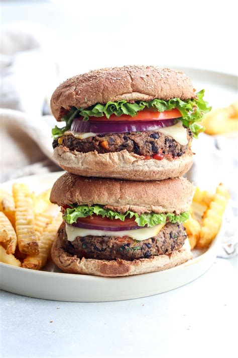 easy spicy black bean burgers | cait's plate | Recipe | Bean burger ...