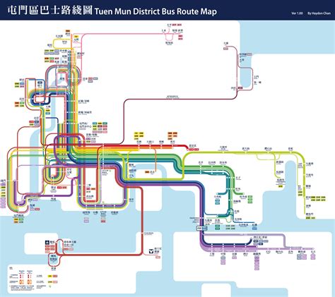 Hong Kong Bus Route Diagram