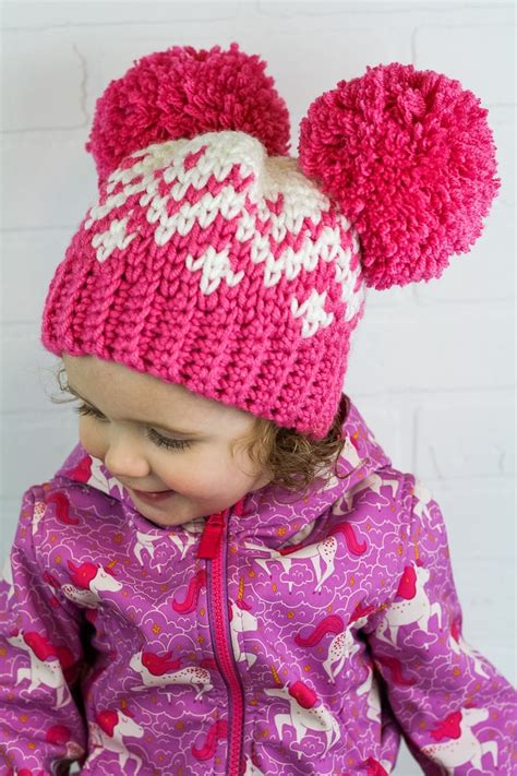 16 Free Crochet Pom Pom Hat Patterns Perfect For Winter