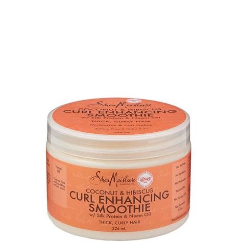 Shea Moisture Coconut & Hibiscus Curl Enhancing Smoothie 326ml ...