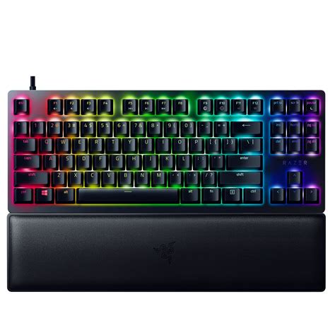 Razer Huntsman V2 TKL Tenkeyless Gaming Keyboard: Fastest Clicky ...