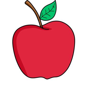 Apple Clipart, Fruit Clipart, Apple Cartoon PNG Transparent Clipart ...