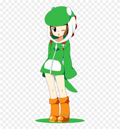 Yoshi Girl By Poffinbox - Imagenes De Yoshi Anime - Free Transparent ...