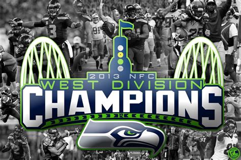 2013 NFC West Champions | Seahawks football, Seahawks team, Seahawks ...