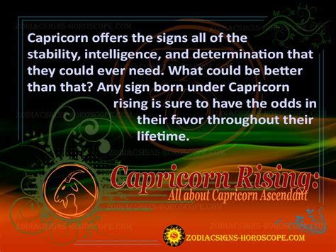 Capricorn Rising: Personality Traits of Capricorn Ascendant | Rising Signs