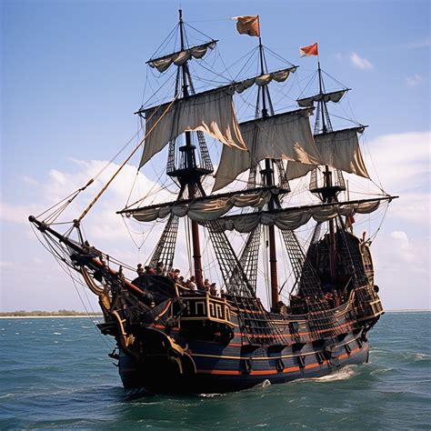 Famous Names Of Pirate Ships - Free Word Template