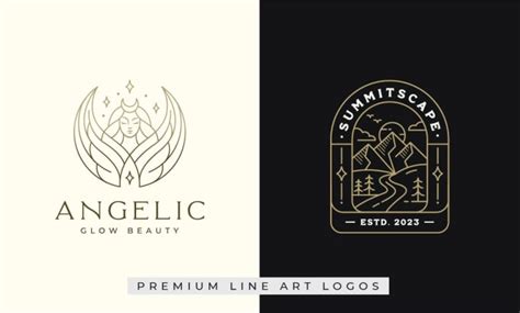 Do minimalist line art logo design by Illustriouss | Fiverr