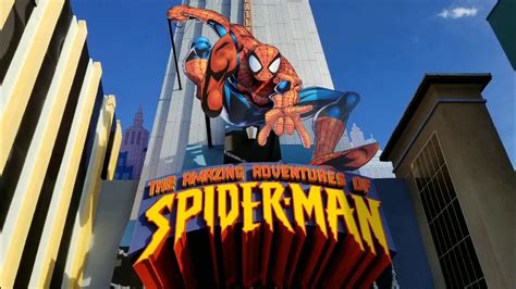 Amazing Adventures of Spider Man Universal Orlando - POV 4 minute Full ...