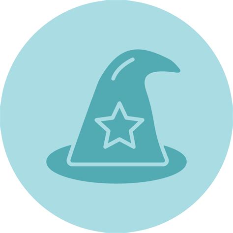 Witch Hat Vector Icon 16512712 Vector Art at Vecteezy