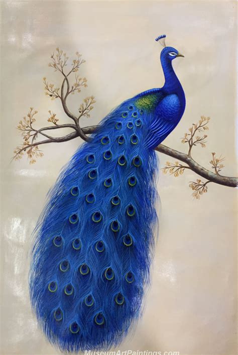 Peacock,Famous Peacock Paintings for Sale - MuseumArtPaintings.com