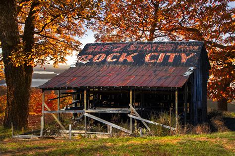 One Of The Famous See Rock City Barns Photograph by Debra and Dave ...