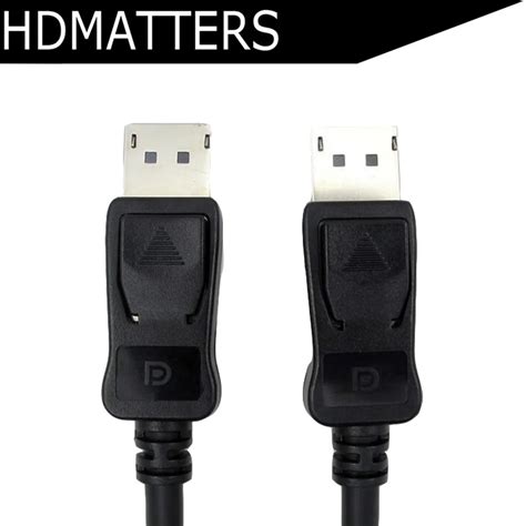 144HZ Displayport 1.2 cable 3M 1.5M 1M 4KX2K/60HZ Displayport male to ...