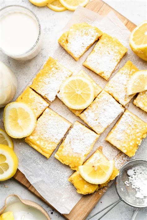 The Best Gluten Free Lemon Bars - All the Healthy Things