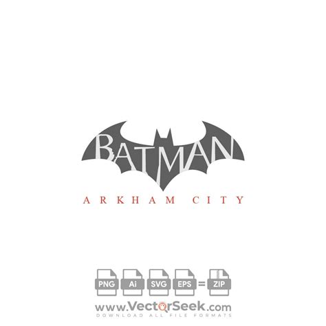 Batman Arkham City Logo Vector - (.Ai .PNG .SVG .EPS Free Download)