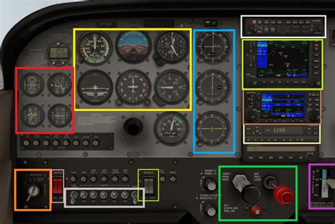 Cessna 172 cockpit picture - programsstorm