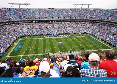 NFL - Colorful Fans - Bank Of America Stadium Editorial Photo - Image ...