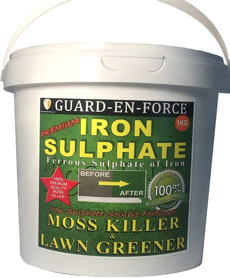 Buy PREMIUM Iron Sulphate 1 KG (makes 500 Litres when diluted) Tub PURE ...