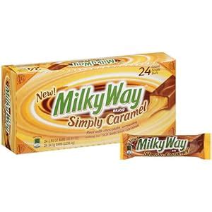 Amazon.com : Milky Way Simply Caramel - 24/1.91 oz. : Candy And ...