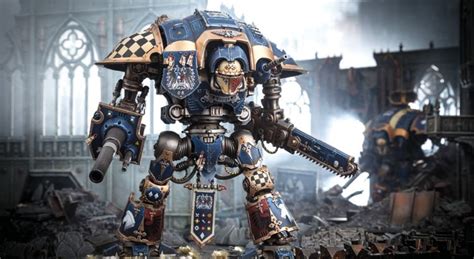 Imperial knight Paladin/Errant Warhammer 40k (390918528) ᐈ Köp på Tradera