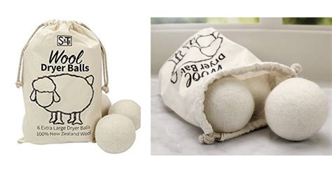 Wool Dryer Balls (XL) 6 Pack ~ Amazon Deals! - MyLitter - One Deal At A ...