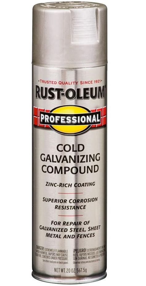 Professional Cold Galvanizing Compound Spray Paint, shop painting ...