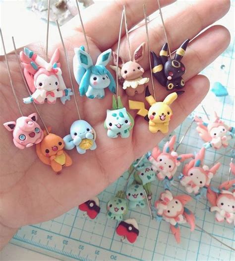 These are actually very cute!! | Cute polymer clay, Clay pokemon ...