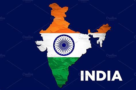 India flag map | India flag, Indian flag images, Indian flag photos