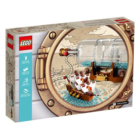 LEGO Ideas Ship in a Bottle