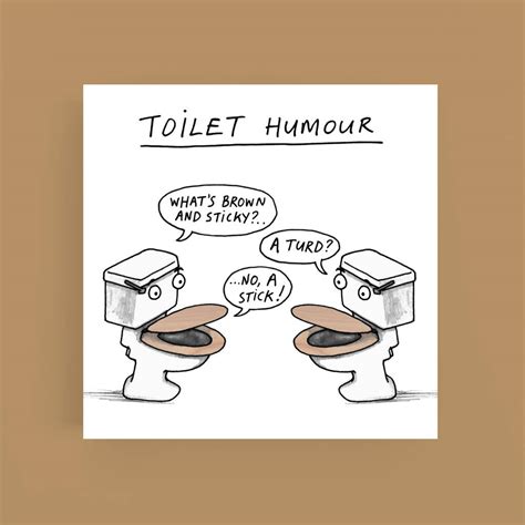 'Toilet Humour' Card By cardinky