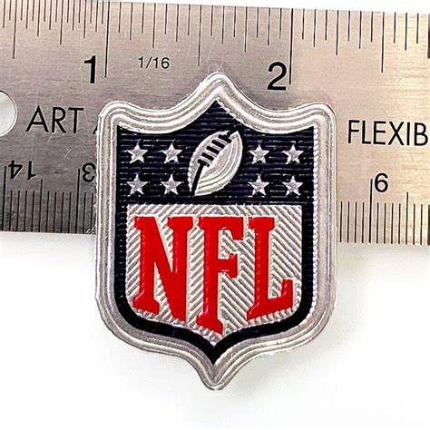 2 Patches. NFL Logo Vapor Untouchable Jersey Shield Plastic Stitch Sew ...