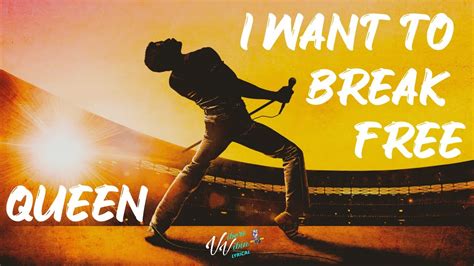 Queen - I Want To Break Free (Lyrics) - YouTube